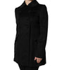 Dolce & Gabbana Black Wool Sartoria Italiano Blazer Jacket