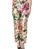 Dolce &amp; Gabbana Multicolor Floral High Waist Straight Pants