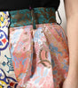 Dolce & Gabbana Multicolor High Waist Women Hot Pants Shorts