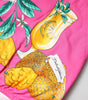 Dolce & Gabbana Pink Printed High Waist Hot Pants Shorts