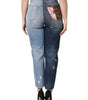 Dolce &amp; Gabbana Multicolor Patchwork High Waist Denim Jeans