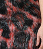 Dolce &amp; Gabbana Multicolor Plush High Waist Mini Skirt