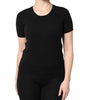 T-shirt à manches courtes et col rond en coton noir Dolce & Gabbana