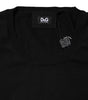 T-shirt à manches courtes et col rond en coton noir Dolce & Gabbana