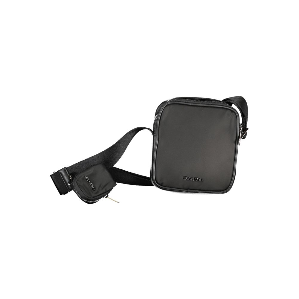 Sac à bandoulière en polyester noir Calvin Klein