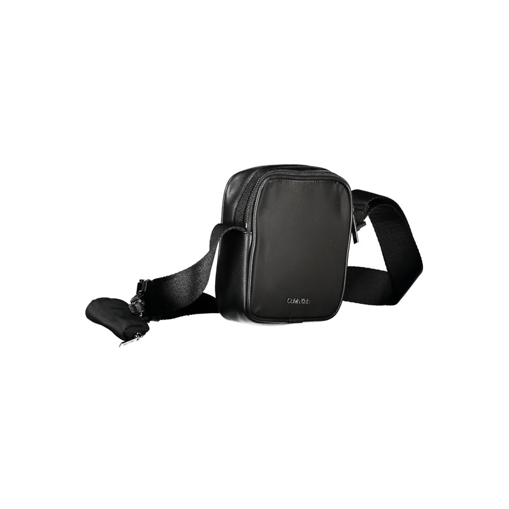 Sac à bandoulière en polyester noir Calvin Klein