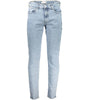 Calvin Klein Light Blue Cotton Men Jeans
