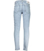 Calvin Klein Light Blue Cotton Men Jeans