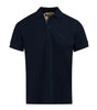 Burberry Navy Blue Cotton Collared Polo Shirt