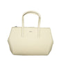 Sac à main en polyester beige Calvin Klein