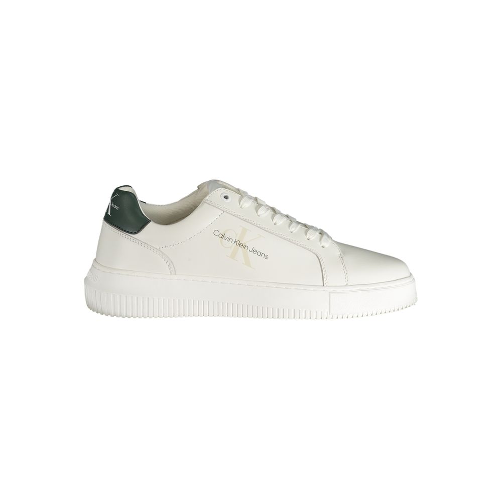 Baskets Calvin Klein en polyester blanc