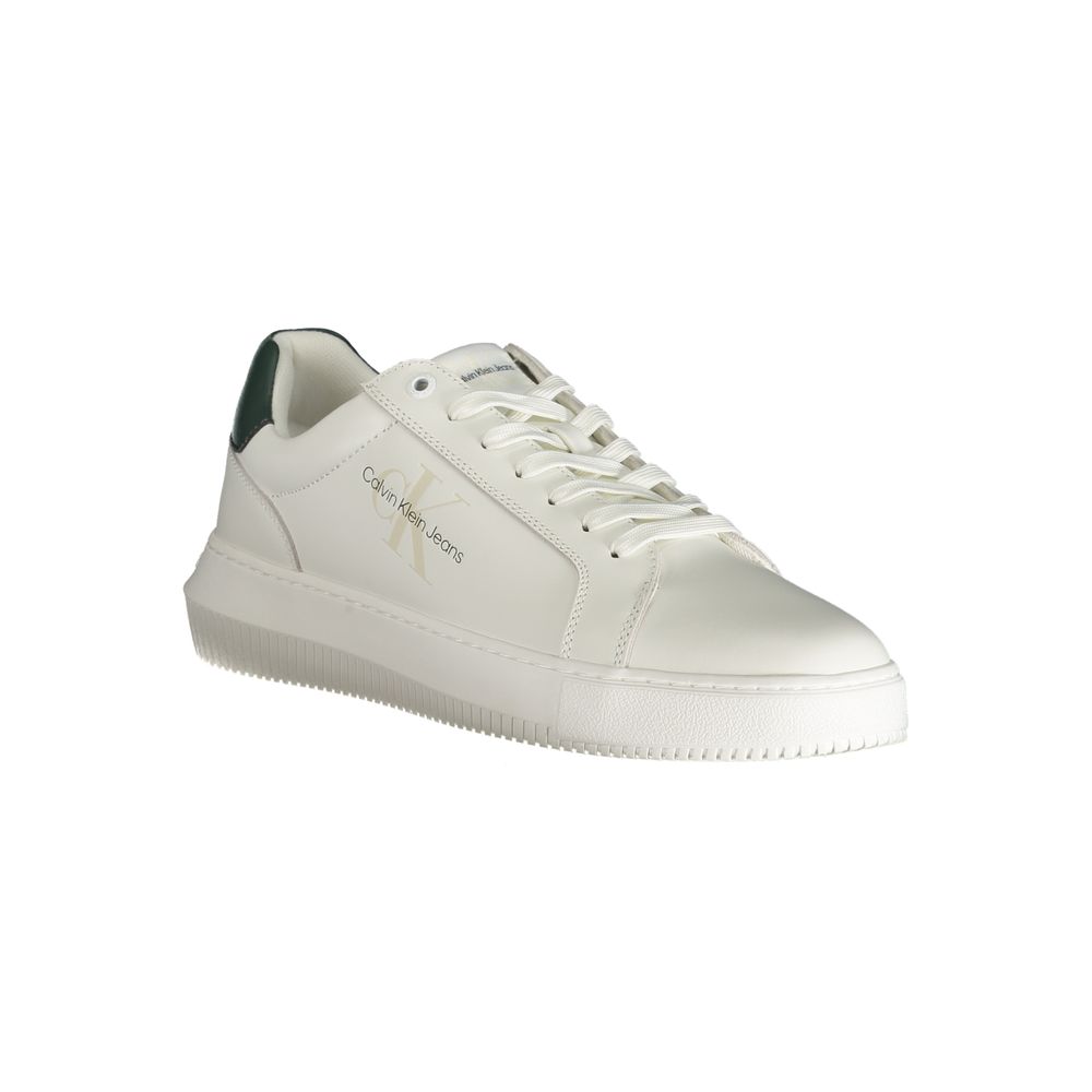 Baskets Calvin Klein en polyester blanc