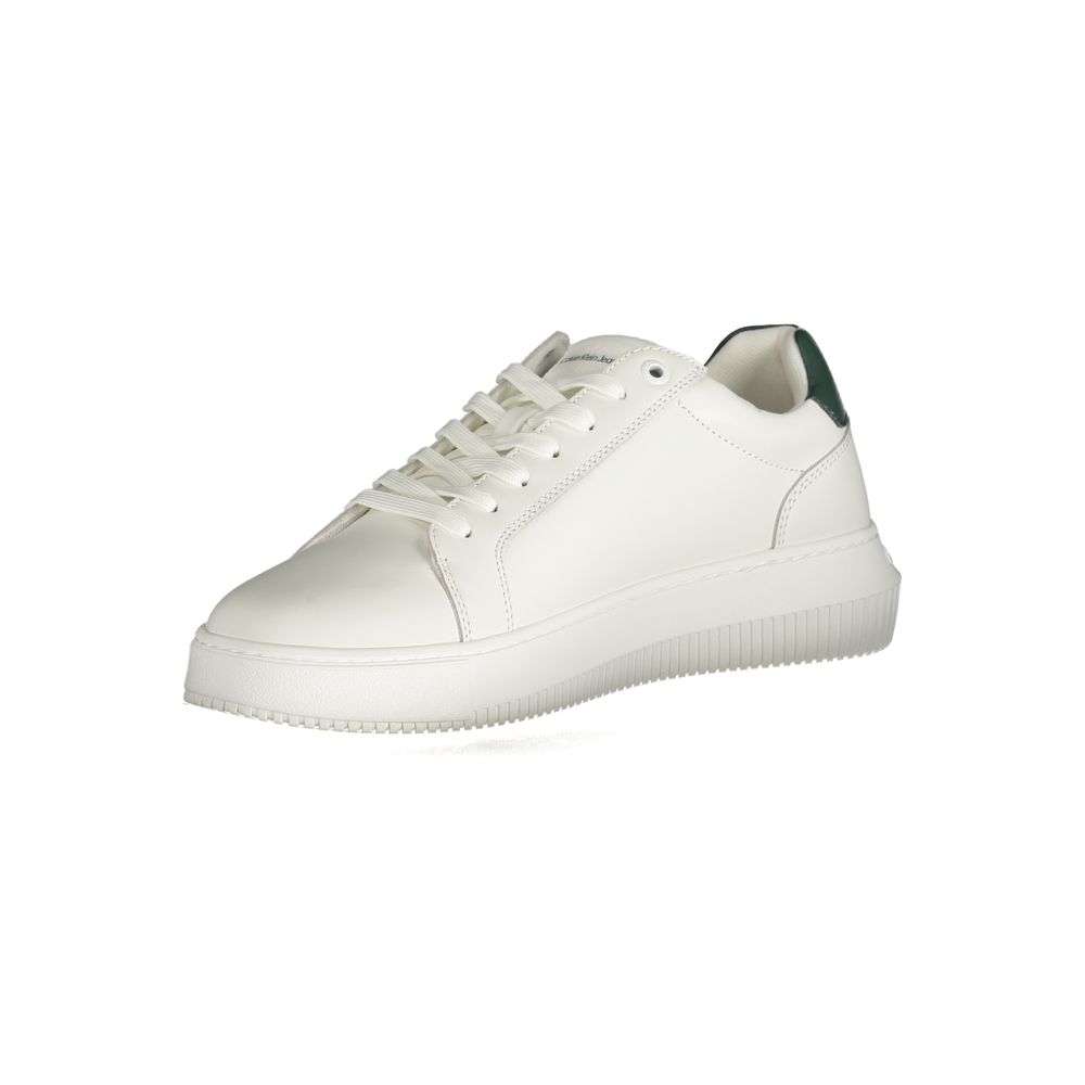Baskets Calvin Klein en polyester blanc