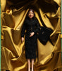 Poupées Dolce &amp; Gabbana en céramique, porcelaine, cuir et robe noire