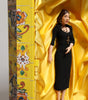 Poupées Dolce &amp; Gabbana en céramique, porcelaine, cuir et robe noire