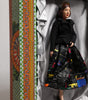 Poupées Dolce &amp; Gabbana en céramique, porcelaine, cuir et robe noire