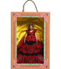 Dolce & Gabbana Red Dress Ceramic Porcelain Fashion Box Leather Sicily Dolls