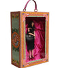Poupées Dolce &amp; Gabbana en céramique, porcelaine, cuir et robe noire