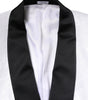 Dolce & Gabbana White Nylon Single Breasted Coat Blazer