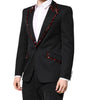 Dolce & Gabbana Black SICILIA CrystalEmbellished Coat Blazer