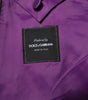Dolce & Gabbana Purple Double Breasted Men Suit Coat Blazer