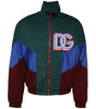 Dolce & Gabbana Multicolor Cotton Logo Full Zip Jacket