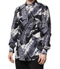 Chemise Dolce & Gabbana en coton multicolore imprimé feuilles de bananier