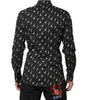 Dolce & Gabbana Black GOLD Instrument Embellished Shirt