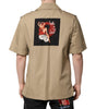 Dolce & Gabbana Brown Graphic Print Short Sleeves Shirt