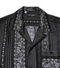 Dolce & Gabbana Black Silk Floral Print Short Sleeves Shirt