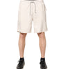 Brunello Cucinelli Off White Logo Men Bermuda Sweatshorts Shorts