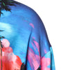Dolce & Gabbana Multicolor Print Hooded Sweatshirt Sweater