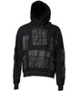 Dolce & Gabbana Black Cotton Hooded Sweatshirt Sweater