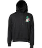 Dolce & Gabbana Black Embroidery Hooded Sweatshirt Sweater