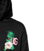 Dolce & Gabbana Black Embroidery Hooded Sweatshirt Sweater
