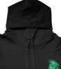 Dolce & Gabbana Black Embroidery Hooded Sweatshirt Sweater