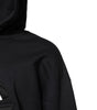 Dolce & Gabbana Black Embroidery Hooded Sweatshirt Sweater