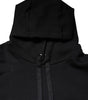 Dolce & Gabbana Black Embroidery Hooded Sweatshirt Sweater