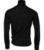 Dolce & Gabbana Black Cashmere Knitted Men Pullover Sweater