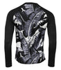 Dolce & Gabbana Black Printed Knitted Men Pullover Sweater