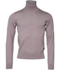 Dolce & Gabbana Brown Cashmere Knitted Men Pullover Sweater