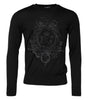 Dolce & Gabbana Black DG Crown Embroidery Pullover Sweater