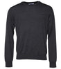 Dolce & Gabbana Gray Wool Logo Knitted Men Pullover Sweater