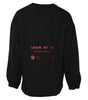 Dolce & Gabbana Black Cotton Graphic Print Pullover Sweater