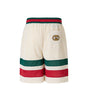 Gucci Cream polyester  Logo Shorts