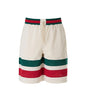 Gucci Cream polyester  Logo Shorts