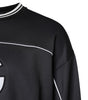 Dolce & Gabbana Black Logo Polyester Crew Neck Men Pullover Sweater