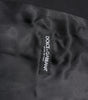 Dolce & Gabbana Black Wool Waistcoat Dress Formal Vest
