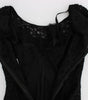 Dolce & Gabbana Black Floral Lace Long Bodycon Maxi Dress
