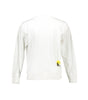 Sweat-shirt unisexe en coton blanc Calvin Klein
